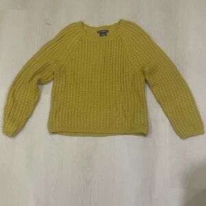 ✨ Runway Chunky Knit Sweater – Mustard Yellow ✨